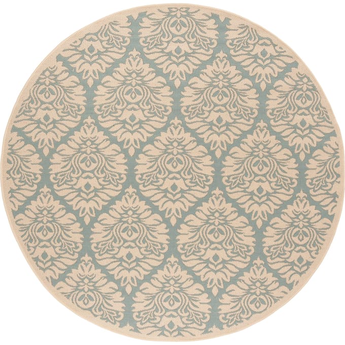 Buitenkleed Oreti Rond Patroon | Safavieh
