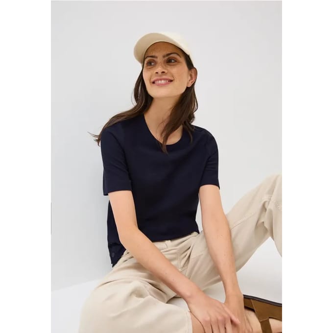 Bouclé slub shirt