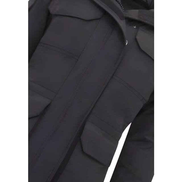 Gewatteerde Jas met Capuchon Dames - 7603 - Zwart