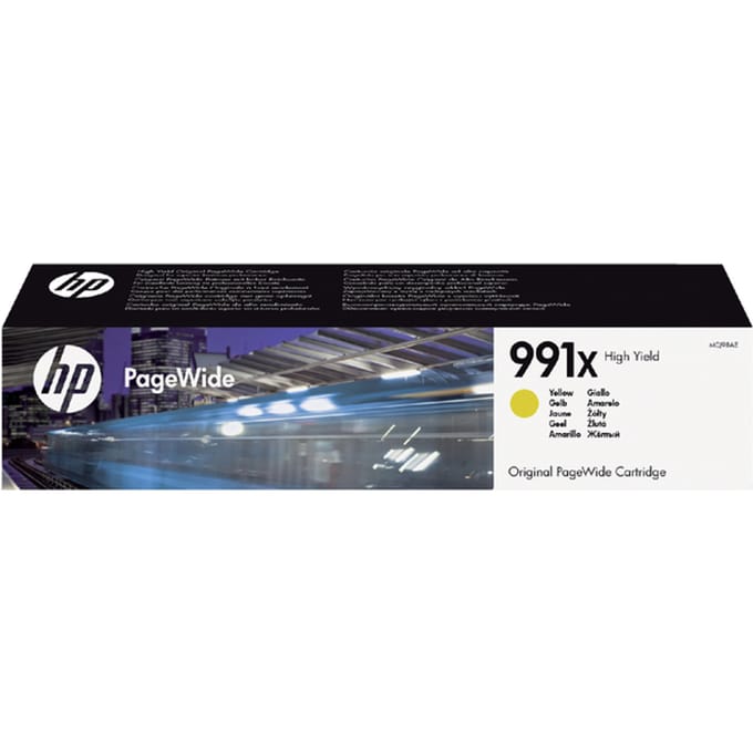 HP M0J98AE nr. 991X inktcartridge geel hoge capaciteit (origineel)