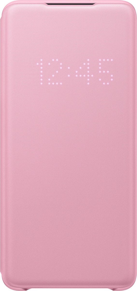 Samsung LED View Hoesje - Samsung Galaxy S20 Plus - Roze