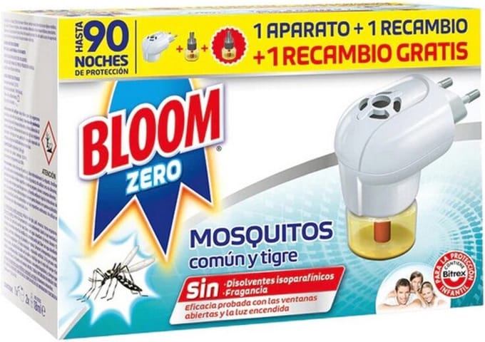 Bloom Bloom Zero Mosquitos Electrical Device + 2 Spare Parts