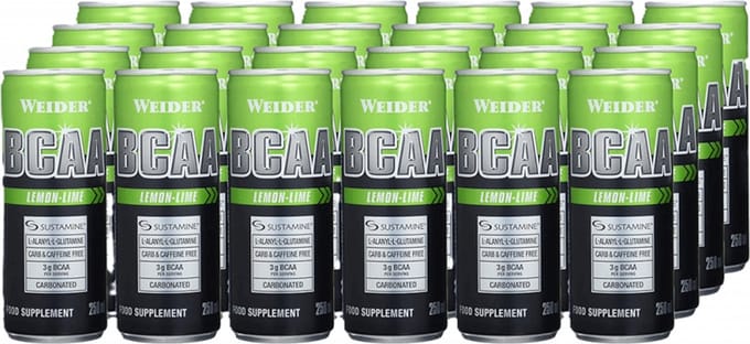Weider BCAA Drink (24x250ml) Lemon-Lime - Aminozuren - BCAA