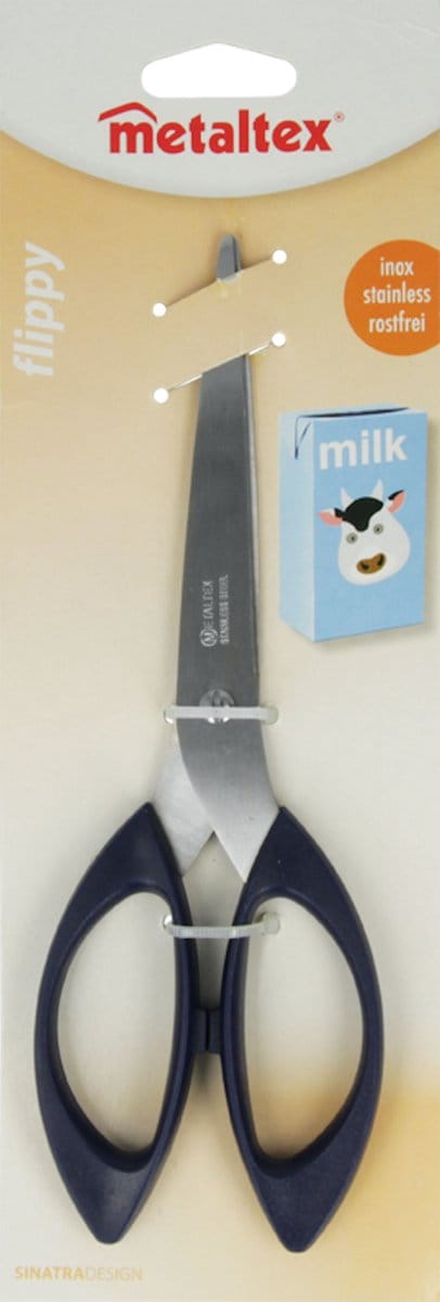 Metaltex Keukenschaar 28 Cm Rvs Wit/zilver