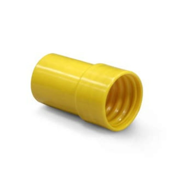PVC-eindstuk voor 38 mm slang (1 stuk)