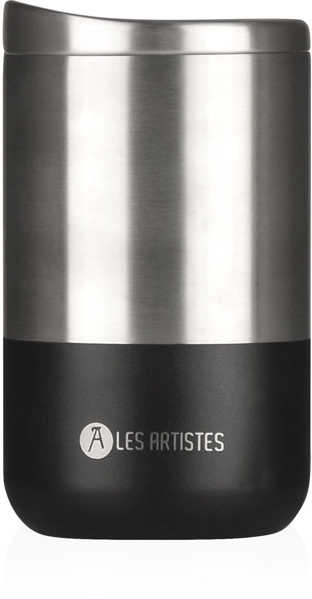 Les Artistes Paris Thermosbeker reisbeker 350ml - Split Black - LP-A2370