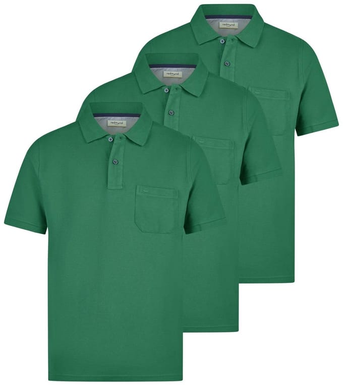 Redmond Heren poloshirt 3 pack Basic