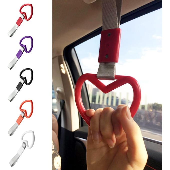 Ring Hart Trein Bus Handgreep Handriem Drift Charm Riem Drift