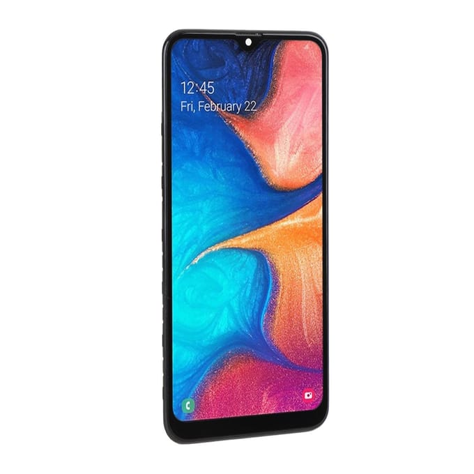 Remplacement d'écran pour Galaxy SM-A205 Diode électroluminescente organique Écran tactile Numériseur Assemblage blue