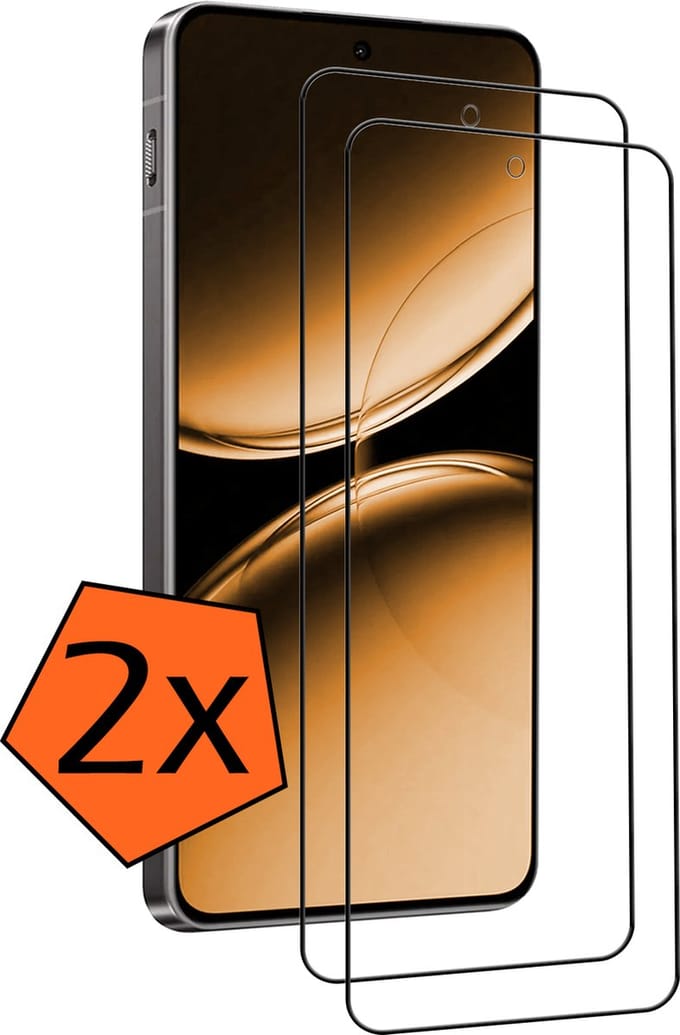 Screenprotector - Geschikt voor Oneplus Nord 4 Screenprotector Bescherm Glas - Screenprotector Geschikt voor Oneplus Nord 4 Screen Protector Tempered Glass Full Screen Full Cover - 2 PACK