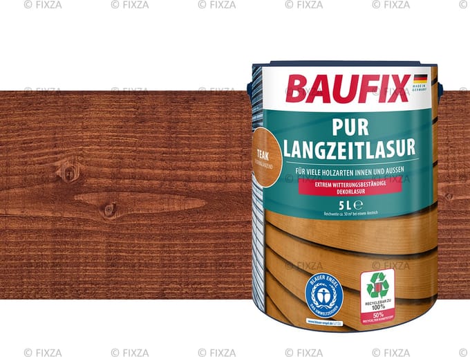 BAUFIX Beits 5 liter (Teak satijn mat)