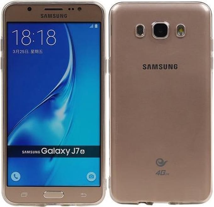 Samsung Galaxy J7 2016 Cover Hoesje Transparant