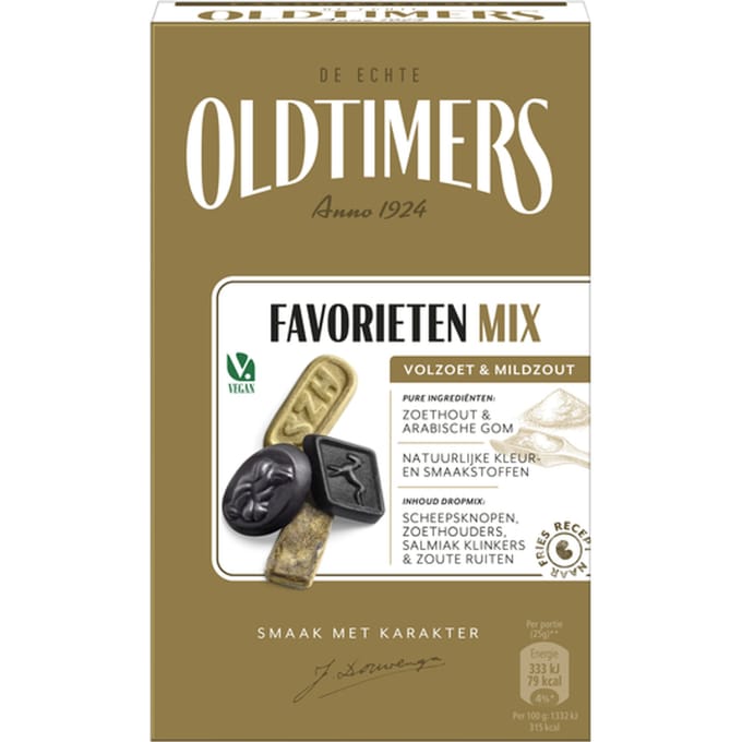 Drop Oldtimers Jochums favorieten doos 235 gram