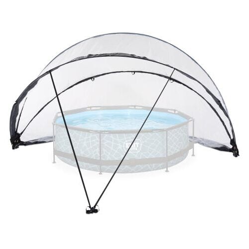 EXIT Zwembad Overkapping ECO ø460cm - Zwembad Dome - Universeel - Zwembad Accessoire - Weerbestendig