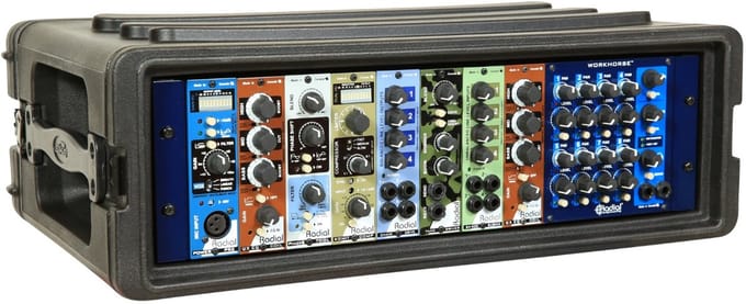 SKB - rSeries - 3U Shallow Rack - met Stalen Rails - 10,7-inch diep