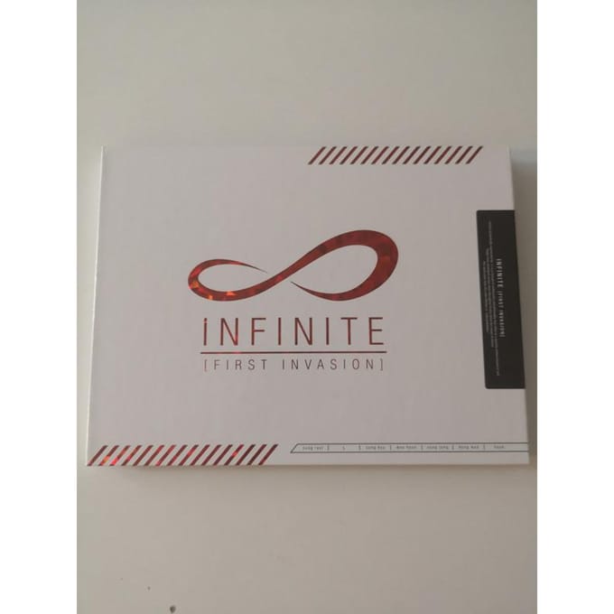 CD INFINITE - First Invasion geen Woollim Enterta 2010 Zuid-Korea K-Pop Gebruikt brown