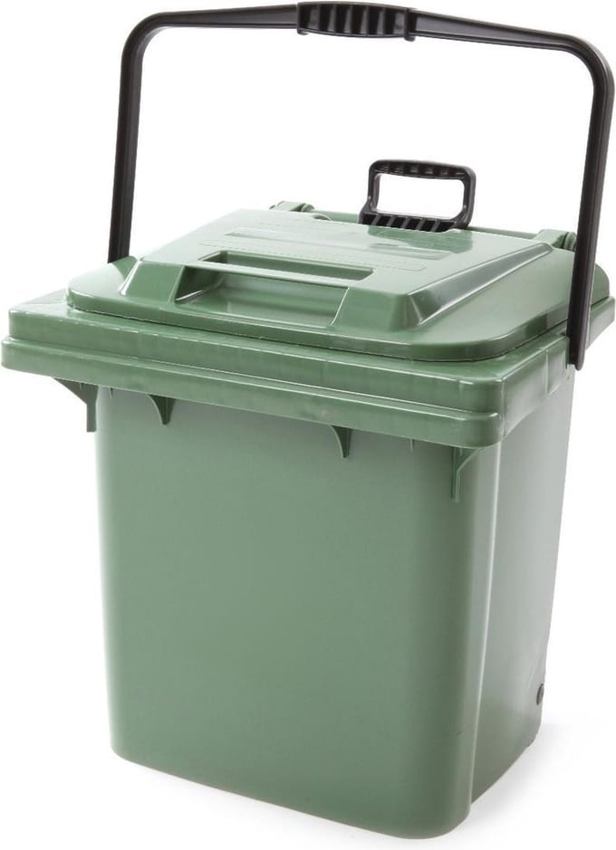 Roll box minicontainer 45 liter groen