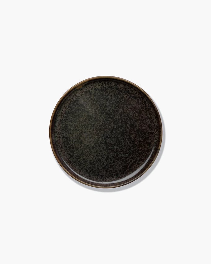 Serax - Sergio Herman Surface - Bord S - Indi Grijs - 21 Ø - 4 stuks