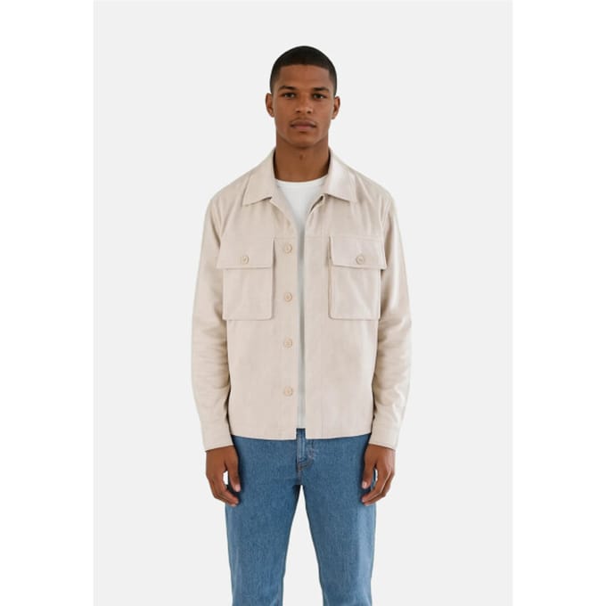 Ciszere Nash vegan suede jacket beige 50029