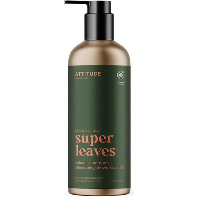Attitude Essentials Shampoo Kleurbehoud Patchouli & Black Pepper Aluminium Fles (473 ml)