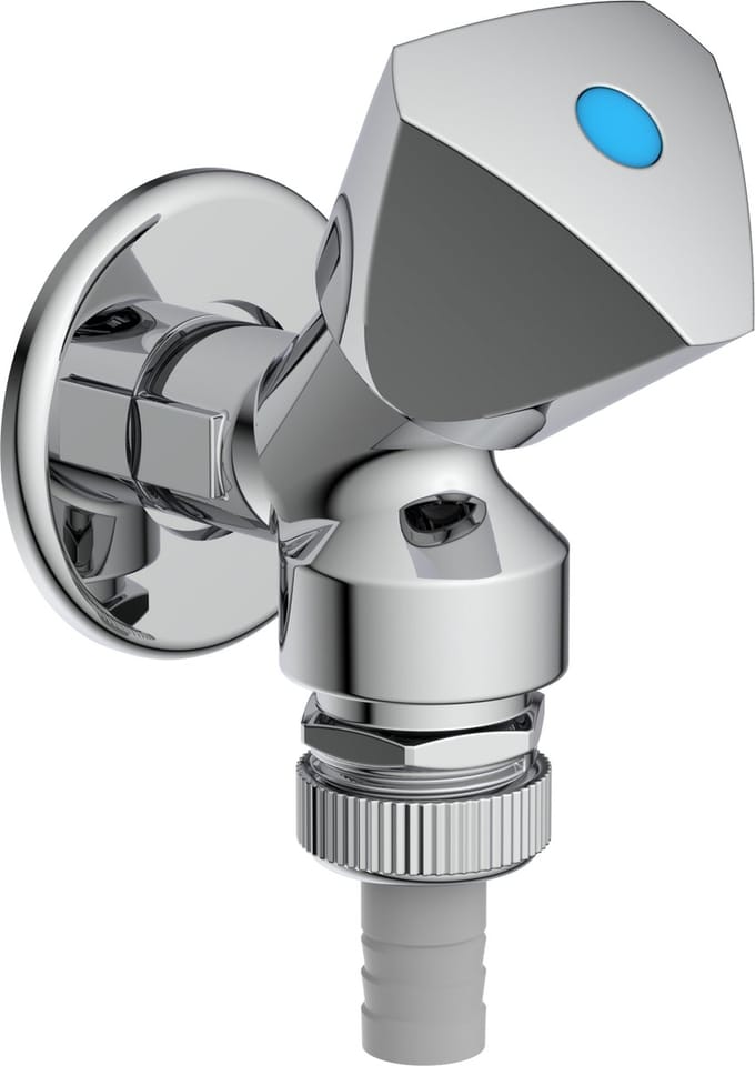 KIRCHHOFF GA-Wandventiel - 1/2"BU - Met terugslagklep/Buisbeluchter