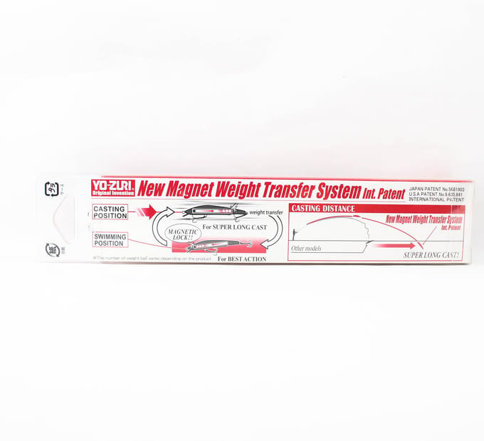 Yo Zuri Mag Slim Flat 125 Drijvend Aas R1540-HPC (4664)