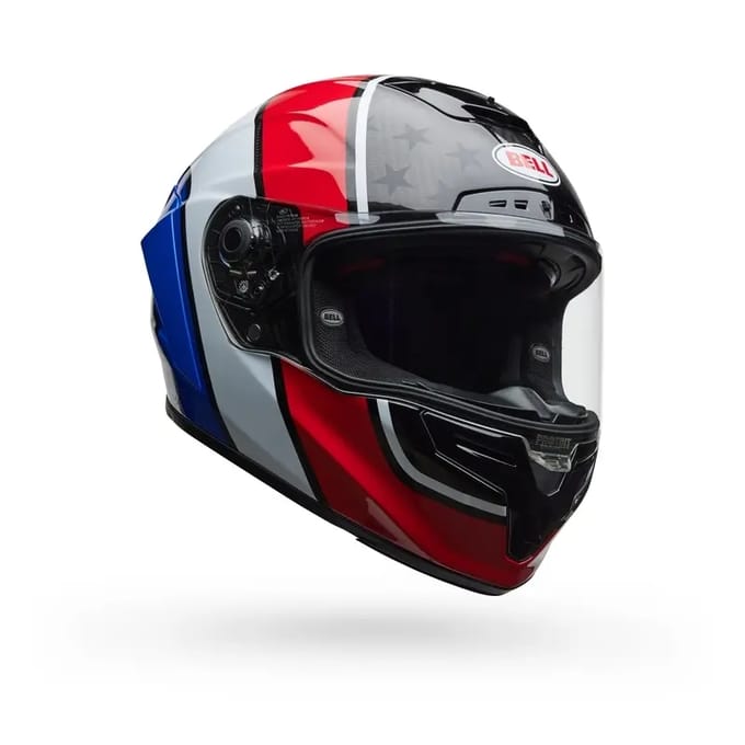 Volle motorhelm Bell Race Star DLX Flex - RSD Old Glory
