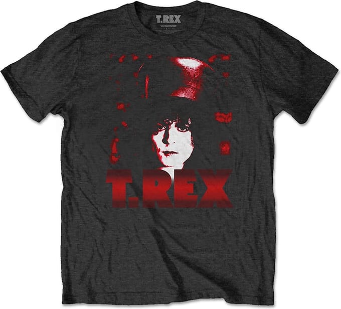 T. Rex - Marc Top Hat Heren T-shirt - M - Zwart