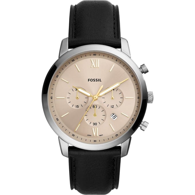 Fossil Neutra FS5885 Herenhorloge - 44 mm