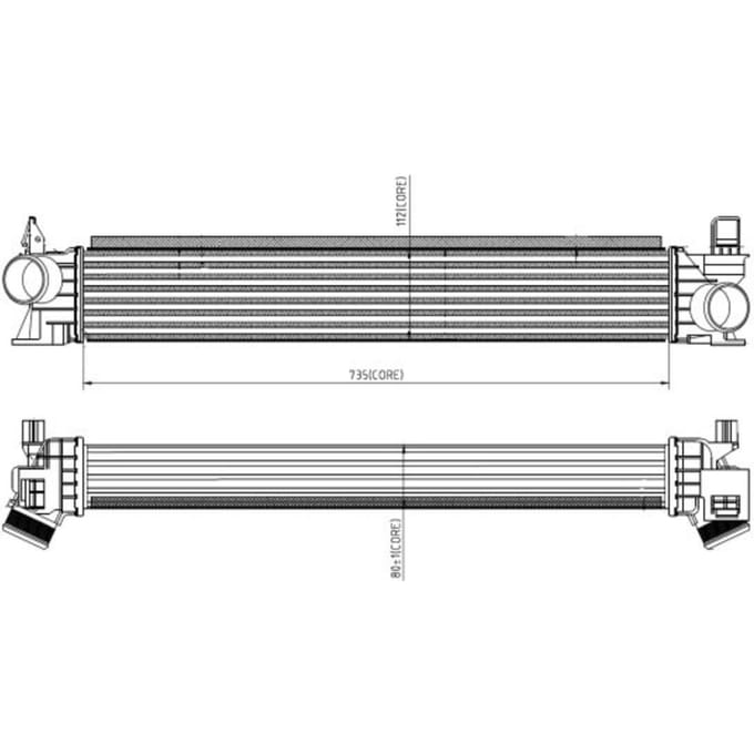 Intercooler NRF 309033