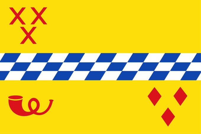 Vlag Woerden 80x120cm