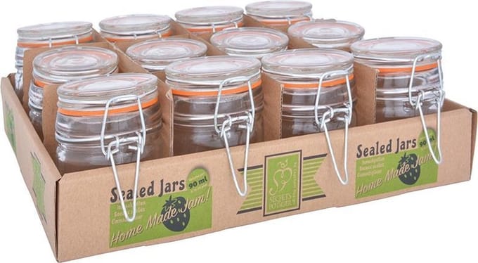 Inmaakpot tray 12 stuks S 90ml