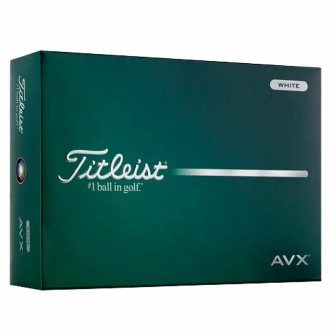 Titleist AVX Golfballen Wit 2026