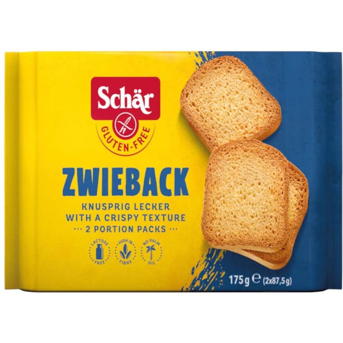 Schar Zwieback Beschuiten 175g Revogan