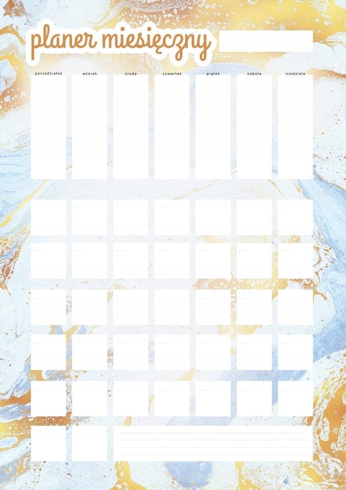 Wallvy - Universele Maanplanner - Droog Uitwisbaar - Magneetprint - Personaliseerbaar