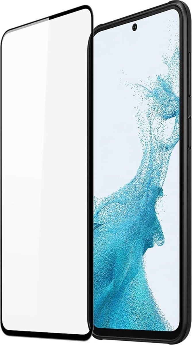 Dux Ducis Screen Protector - Geschikt voor Samsung Galaxy A54 Screen Protector - Dux Ducis Full-Cover Tempered Glass - Zwart