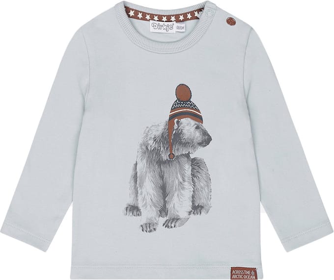 Dirkje-Jongens T-shirt-Licht blauw