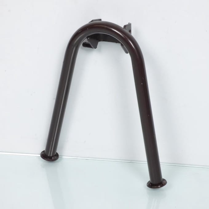 Béquille centrale marron pour mobylette MBK 88 hauteur 210mm Neuf