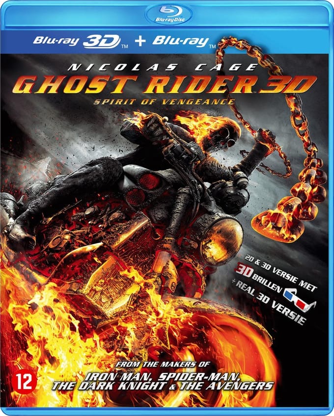Ghost Rider: Spirit Of Vengeance (3D & 2D Blu-ray)
