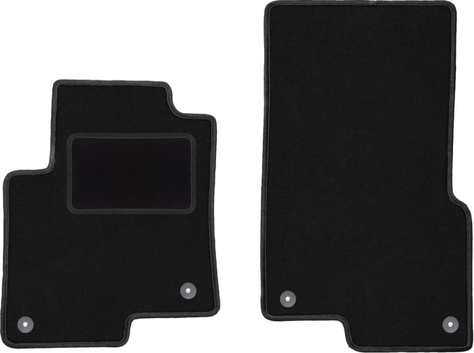 Voormatten zwart voor: Smart ForFour I hatchback (2004-2007)