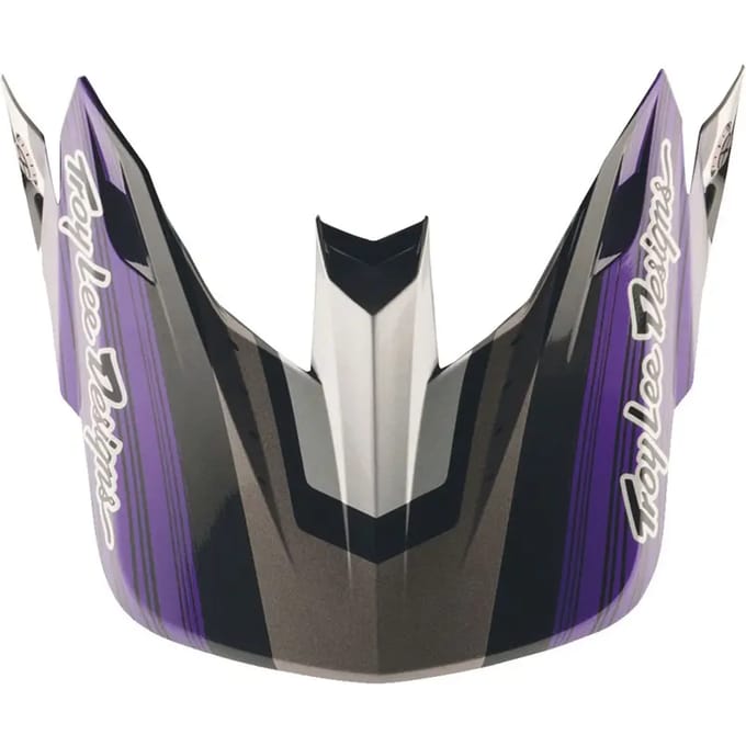 Crossmotorhelm vizier met strepen Troy Lee Designs SE5 Composite