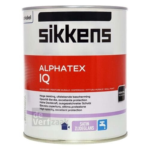 Sikkens Alphatex IQ Zijdeglans 1 liter - Wit