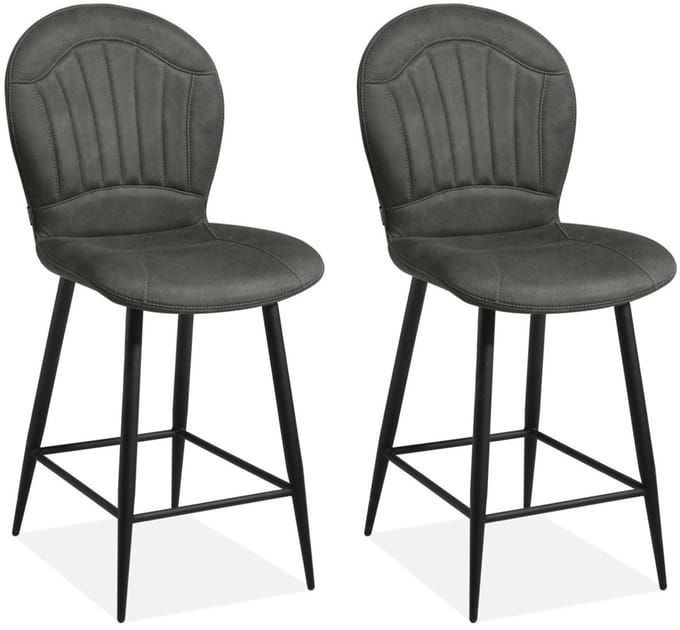 MX Sofa - Barstoel Sprint - Antraciet (set van 2 stoelen)