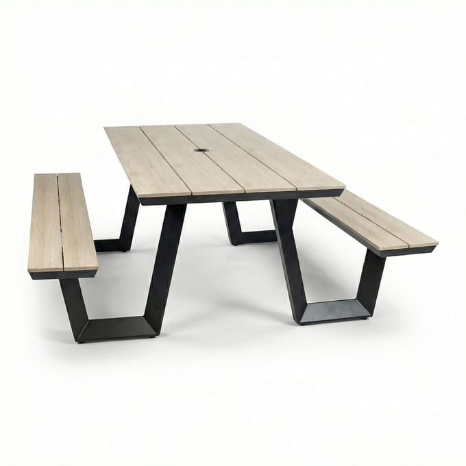Picknicktafel Coffee Bay | Wood | Aluminium & Polywood
