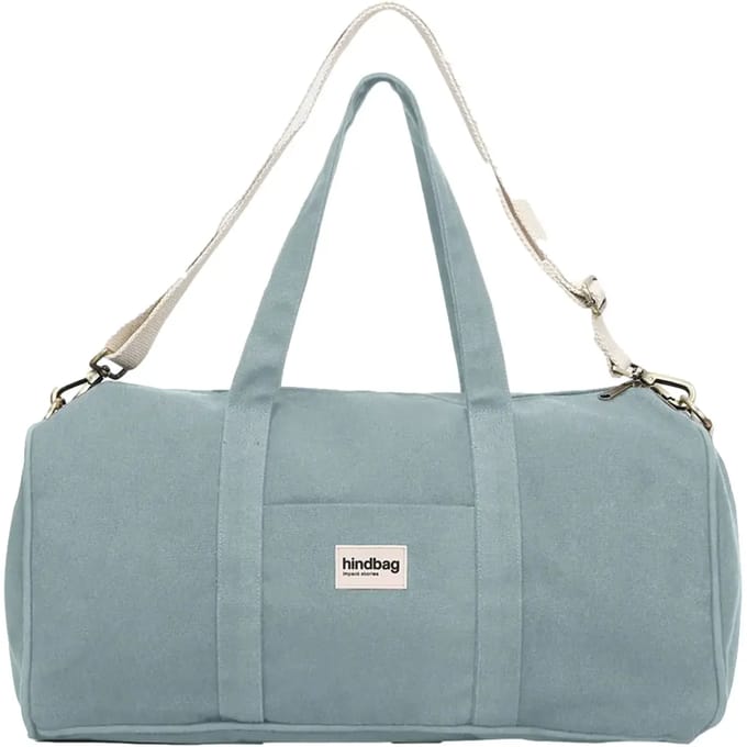 Hindbag schoudertas Gabriel - Mint - 100% mooi biologisch katoen - GOTS gecertificeerd