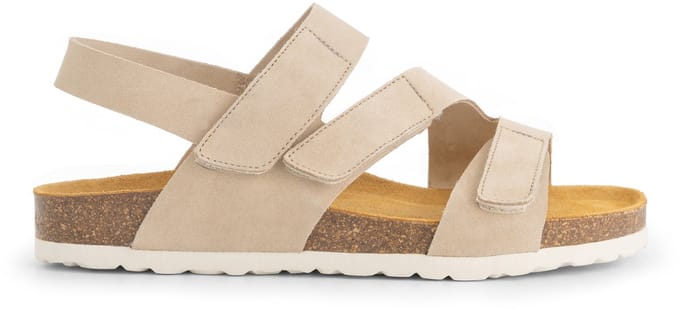 Travelin' Hedeby Heren - Sandalen - Suede - Zand