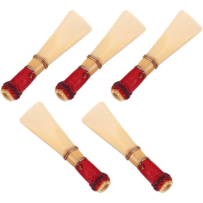 5 Stuks Goede Kwaliteit Nieuwe Fagot Riet Riet Medium Instrument Accessoires beige