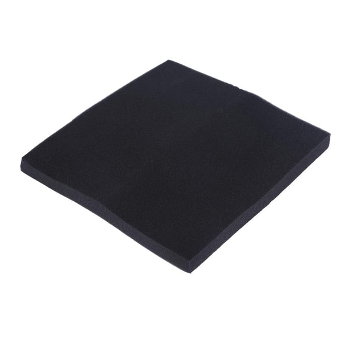 Herbruikbaar  rium Vis   Biologisch Filter Schuim Filter Spons Pad 50*50*2cm black