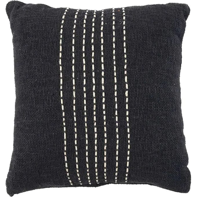 Safaary - The Drizle Cushion Cover - Black White