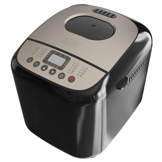 Black & Decker Broodbakmachine Bread Maker 600W Black